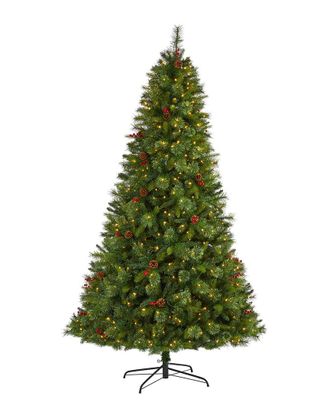 Nearly Natural 8ft Aberdeen Spruce Artificial Christmas Tree