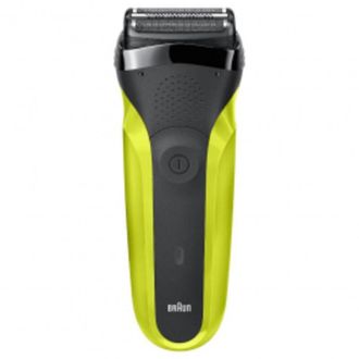 Braun 300s - Series 3 Rasoio elettrico a lamine Nero, Verde
