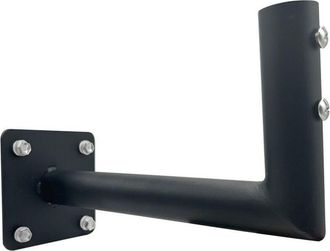 OEM Soporte De Montaje De Metal Negro De 20 Cm Para Veleta - Resistente A La Intemperie - F&aacute;cil Instalaci&oacute;n Para Techo O C&uacute;pula - Universal Para Varillas 