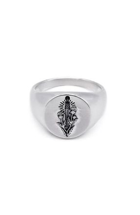 Serge DeNimes Mens Silver Ring at Nordstrom, Size 11.5