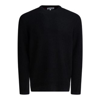 Alex Mill Cashmere Knitwear, male, Black, XL, Jordan Crewneck Jumper