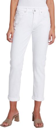 7 For All Mankind Josefina White Boyfriend Jean