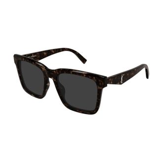Saint Laurent SL M170 002 Sunglasses - female - Saint Laurent - Sunglasses - Brown - 55 MM - Accessories
