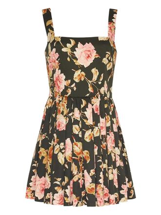 Cara Cara Basil midi dress - women - Viscose/Spandex/Elastane - S - Black