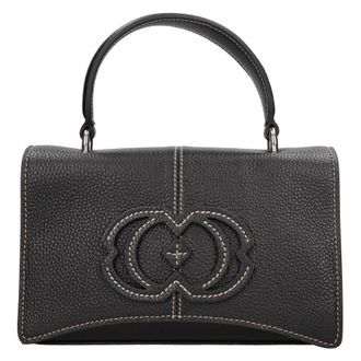 La Carrie Tassen, Dames, Zwart, ONE Size, Leer, Tassen.. Zwart