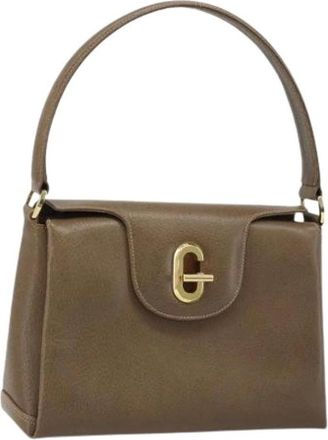 Gucci Pre-owned Handbags, female, Brown, Size: ONE SIZE Pre-owned Vintage Hand Bag