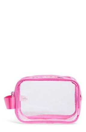 Mytagalongs Two-Zip Clear Dopp Kit in Hot Pink at Nordstrom Rack