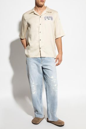 Diesel Jeans 2001 D-MACRO, Mens, Light Blue