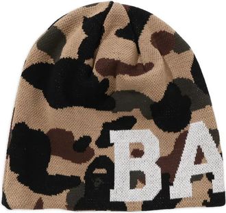 A Bathing Ape Berretto con stampa camouflage - Toni neutri