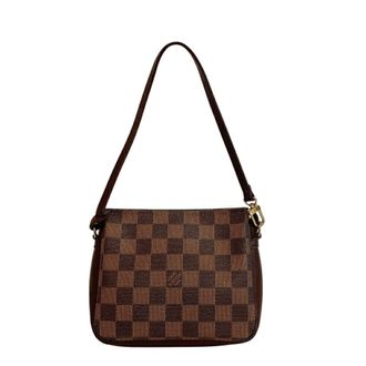 Louis Vuitton Brown Leather Pouch (Pre-Owned)