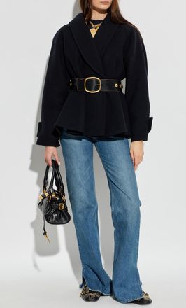 Chlo&eacute; Wool Jacket, Womens, Black