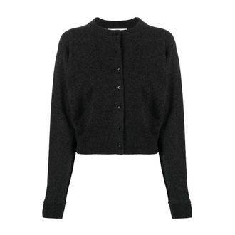 Extreme Cashmere N.257 Blouson Misto Cashmere Girocolle Maniche Lunghe - female - Extreme Cashmere - Cashmere Knitwear - Black - ONE SIZE - Knitwear
