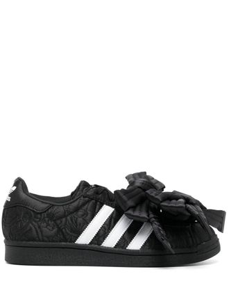 adidas x CAROLINE HU superstar sneakers - women - Other fibres - 4.5 - Black