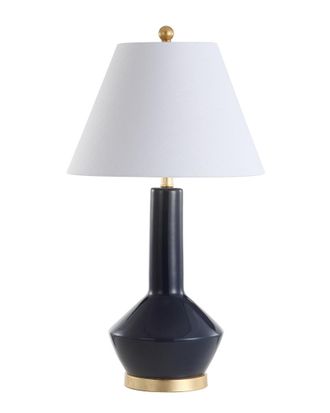 Jonathan Y Designs Jonathan Y Designs 29In Copenhagen Navy & Brass Table Lamp