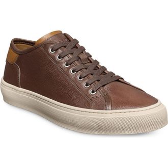 Allen Edmonds Jones Low Top Sneaker in Chocolate at Nordstrom, Size 10.5
