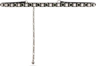 Etro Taille Riem - Dames - Riemen - Zwart - L - Leer - Accessoires