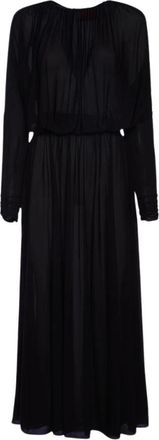 La DoubleJ Demeter Goddess Jurk - Dames - Maxi kleedjes - Zwart - XS - Kleedjes