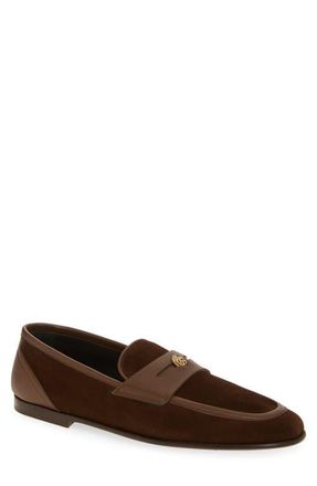 Dolce & Gabbana Ariosto Loafer in Ebano/Ebano at Nordstrom, Size 10.5Us