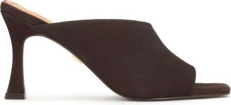 Kazar Stiletto Mules - Dames - Muiltjes - Bruin - 36 EU - Leer - Schoenen