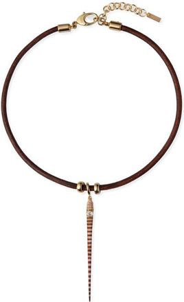 &Eacute;liou Selkie Sea Urchin Spine Pendant Necklace in Brown at Nordstrom, Size 15