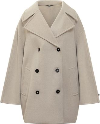 Duno Duno Oversized Double-Breasted Coat