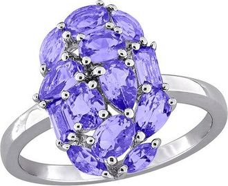 Rina Limor Silver 1.73 Ct. Tw. Tanzanite Cocktail Ring