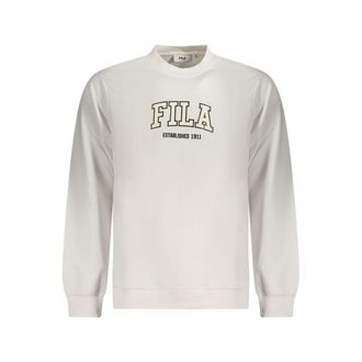 Fila Bianco Katoenen Heren Sweatshirt