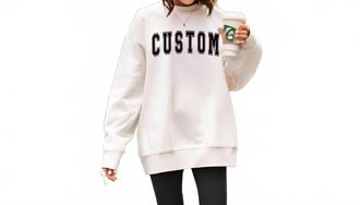 CB & Co Summer Salt Sweatshirt In White