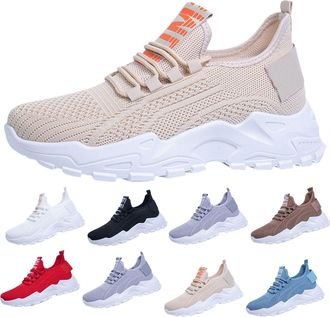Generic Gym Shoes, Womens Trainers, Lightweight Running Shoes, Breathable Trainers, Non-Slip Sports Shoes, Sporty Leisure Shoes, Orthopaedic Womens Shoes, Com