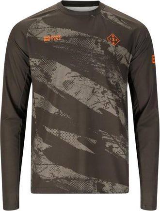 ENDURANCE Kostas Cycling/MTB L/S Shirt Velotrikot f&uuml;r Herren | braun