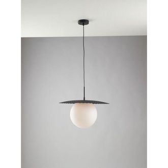 Fan Europe Fan Europe Luceambientedesign - L&aacute;mpara Colgante De Techo Globe, Negro, E27