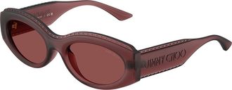Jimmy Choo London JC6002U 509375 Womens Sunglasses Red Size 54