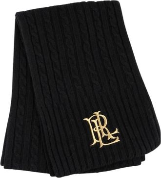 Ralph Lauren Sciarpa a trecce - - Accessories - Donna - Nero - ONE SIZE