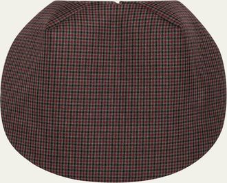 Marc Jacobs Check Wool Circular Skirt
