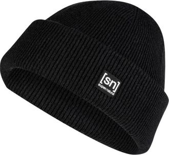 super.natural Fisherman Beanie M&uuml;tze - Unisex | schwarz