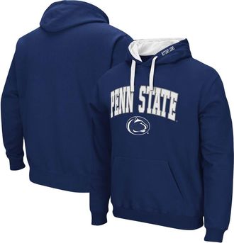 Colosseum Mens Colosseum Navy Penn State Nittany Lions Big & Tall Arch & Logo 2.0 Pullover Hoodie at Nordstrom, Size Xx-Large