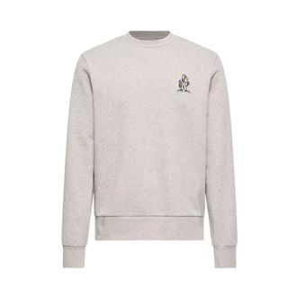Moncler MonDuck Felpa in Cotone - - Sweatshirts & Hoodies - Uomo - Grigio - XL