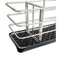 OEM (208,5 X 10 Cm, Negro) Estante De Almacenamiento De Acero Inoxidable Para Fregadero De Cocina, Jabonera, Organizador Para Fregadero De Ba&ntilde;o - Crezuo