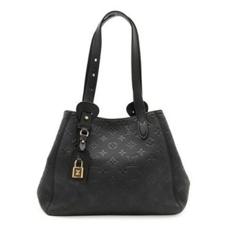 Louis Vuitton Pre-owned All In One PM Monogram Empreinte 2way Bag - Dames - Pre-owned - Zwart - Maat: ONE Size Leer
