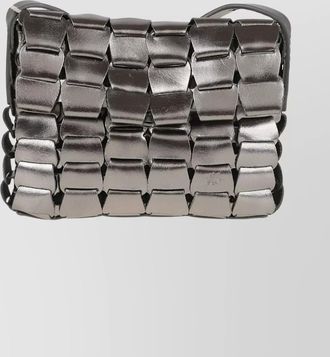 Dragon Diffusion chain link design leather clutch bag