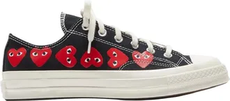 Comme Des Gar&ccedil;ons Low Top Multi Heart Sneaker, Brand Size 8.5 (US Size 9.5)