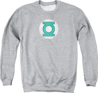Gildan DC Comics Gl Logo Distressed Adult Crewneck Sweatshirt