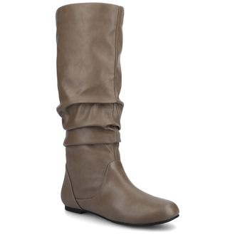 Journee Collection Women & apos;s Wide Calf Jayne Medium and Wide Width Boots