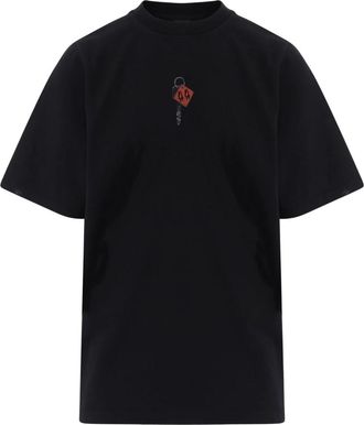 44 Label Group Katoenen T-shirt Met Logoprint - Heren - T-shirts - Zwart - M - Katoen - Tops