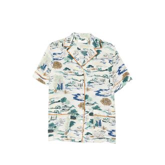Olivia Von Halle Yves Cadaqu&eacute;s Printed Pajamas