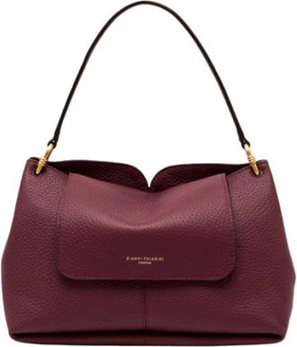 Gianni Chiarini Sandra Schoudertas - Dames - Schoudertassen - Rood - ONE Size - Leer - Tassen