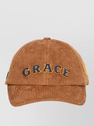 Wales Bonner grace logo baseball cap curved brim
