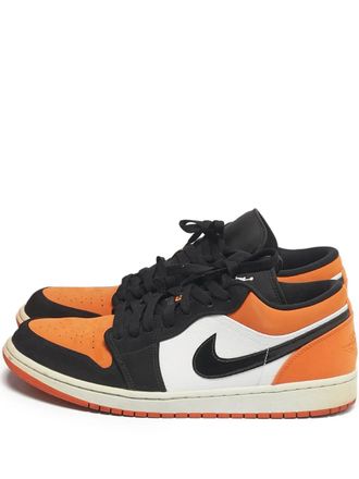 Nike Jordan Air Jordan 1 leather sneakers - Orange