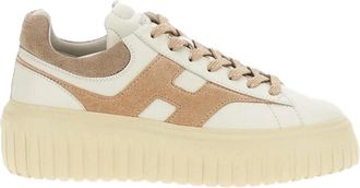 Hogan Chunky-Sole Suede Sneakers