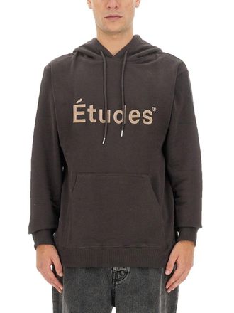 &Eacute;tudes Studio Relaxed Fit Logo Sweatshirt